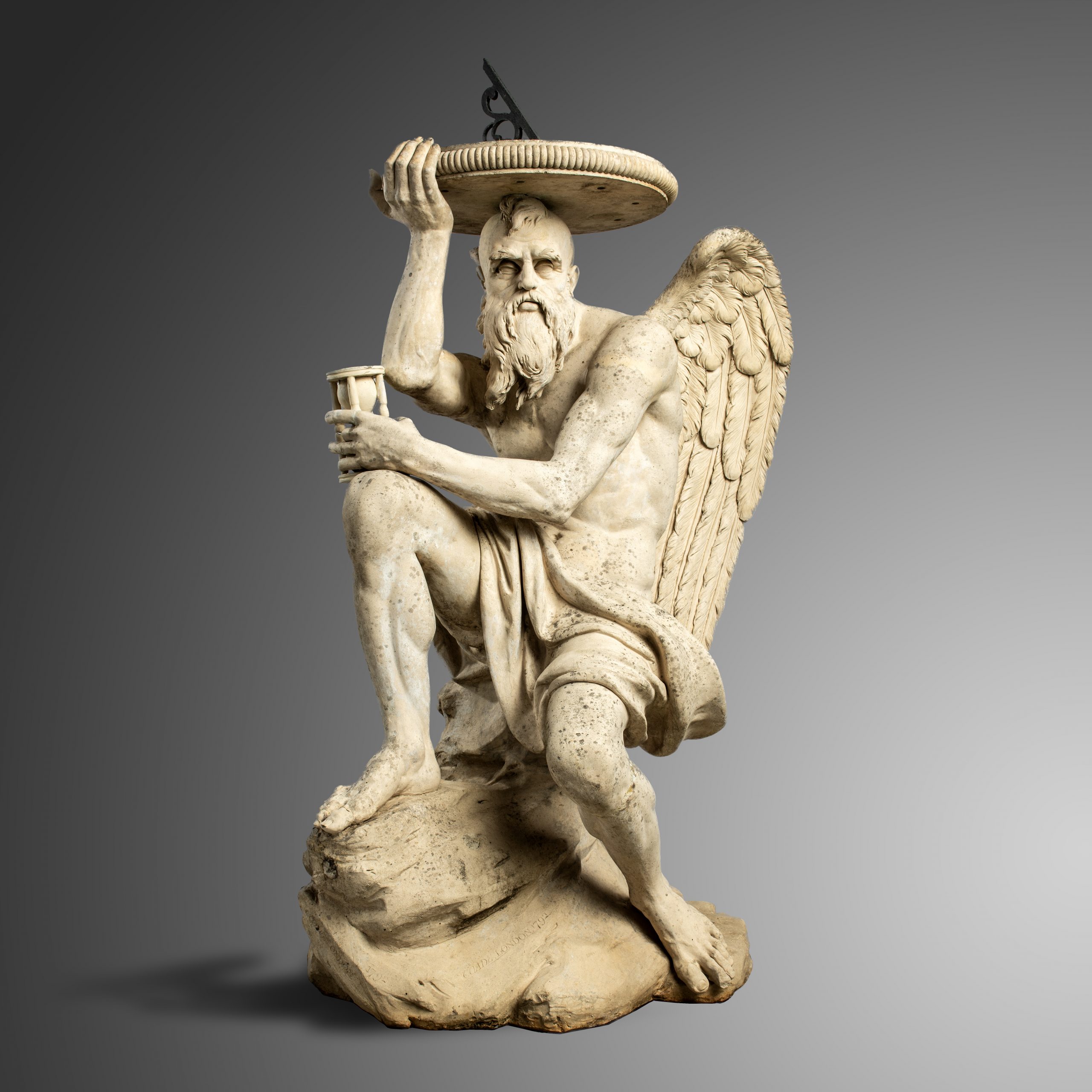 A Coadestone figure of Father Time